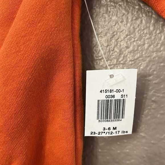 Old Navy Unisex Matching Jack-O'-Lantern One-Piece Costume for Toddler & Baby - Picture 4 of 7